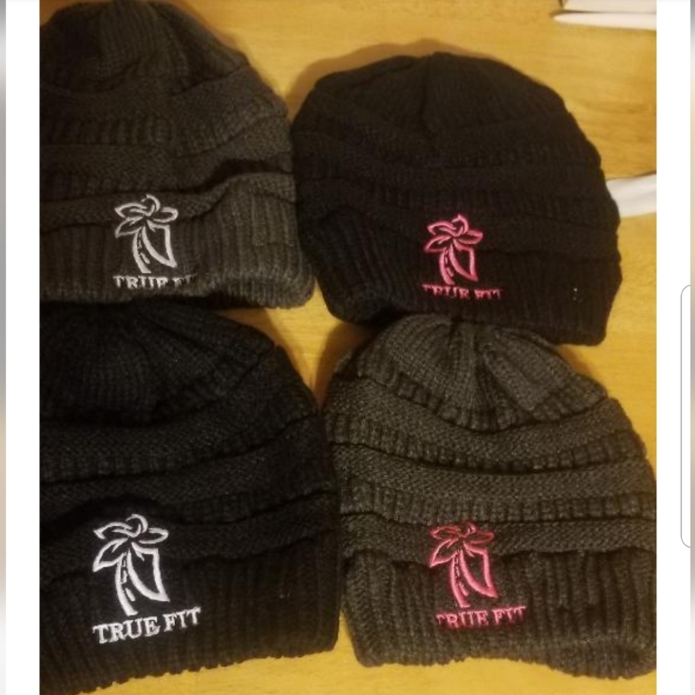 True Fit knitted beanies